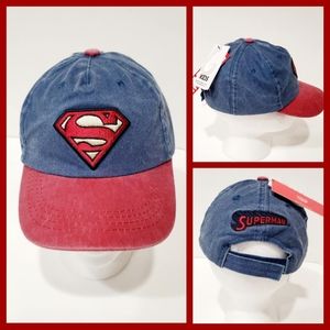 🆕️Cotton On Marvel Superman Strap Back Cap for Kids Ages 3+